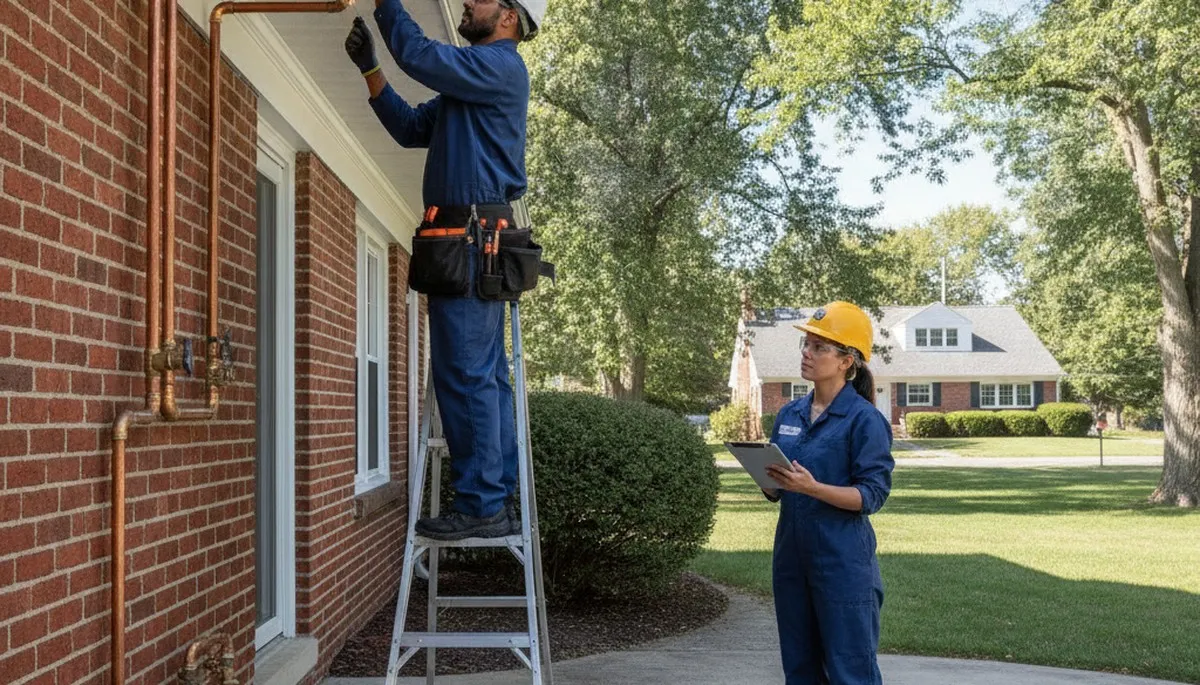 Plumbing repair technician serving Highland Park, IL, for fast leak and pipe repair services