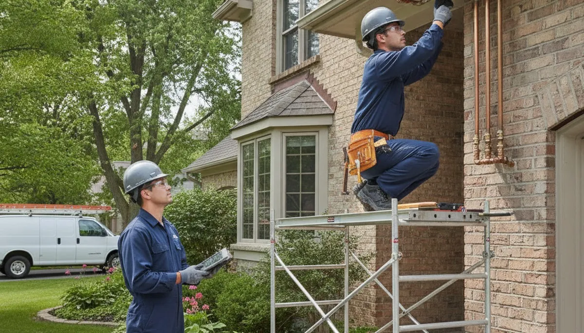 Professional plumber repairing a pipe in Highland Park, IL for reliable plumbing repair service